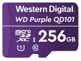 10572 CARTAO MICRO SD 256GB 128TBW P/ SEGURANCA ELETRONICA - Imagem 1