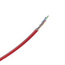 13040 CABO IMPACT GIGA UTP CAT6 CMX 4P (IG6CVM) 305M VERMELHO - Imagem 1