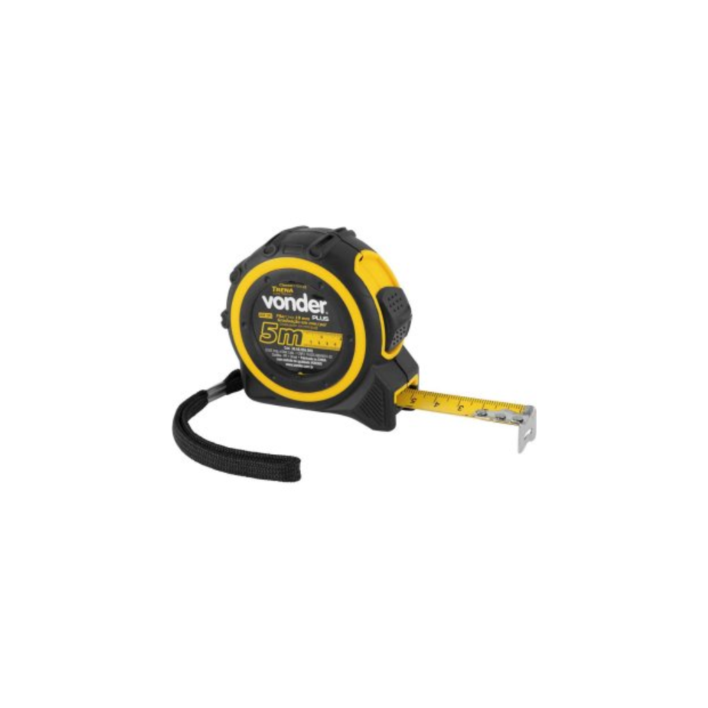 15534 TRENA ACO (L) 5M X 19MM VONDER PLUS VONDER - Imagem 1