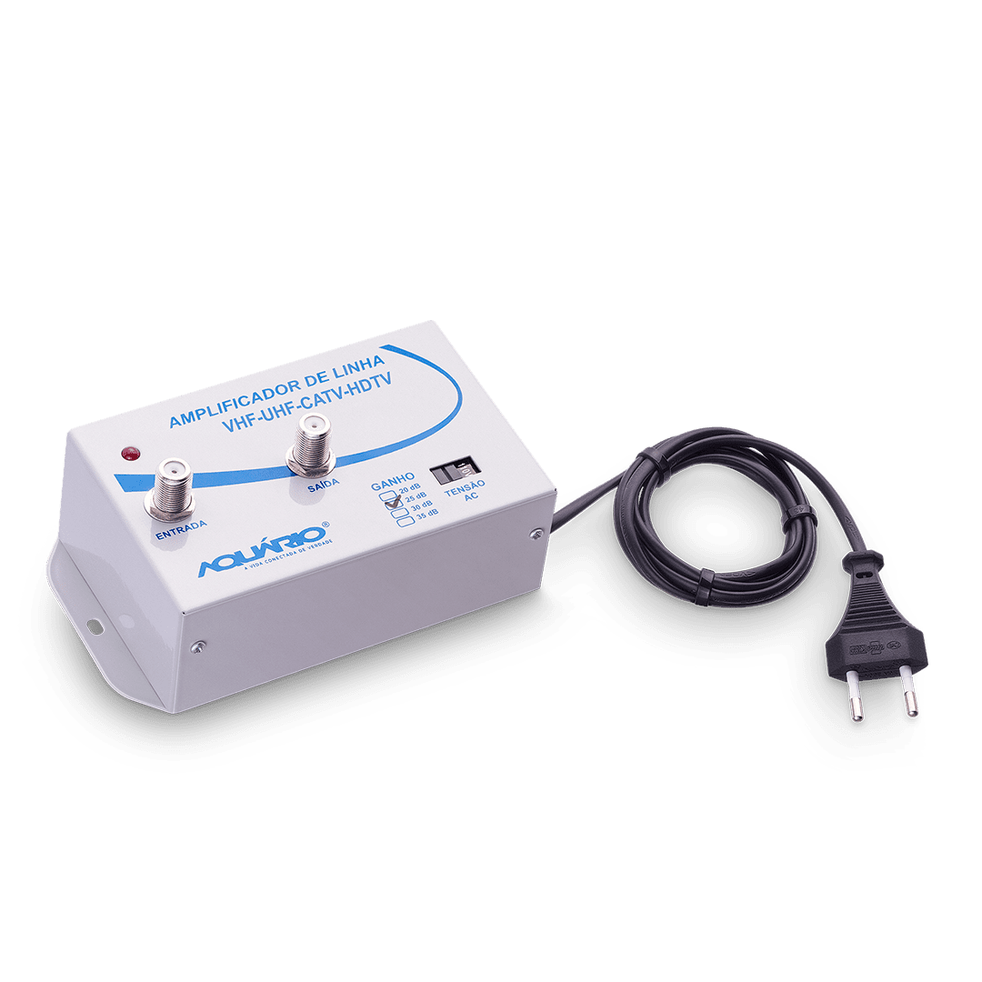 15993 AMPLIFICADOR DE LINHA DE TV 35DB DE GANHO - UNICA - Imagem 1