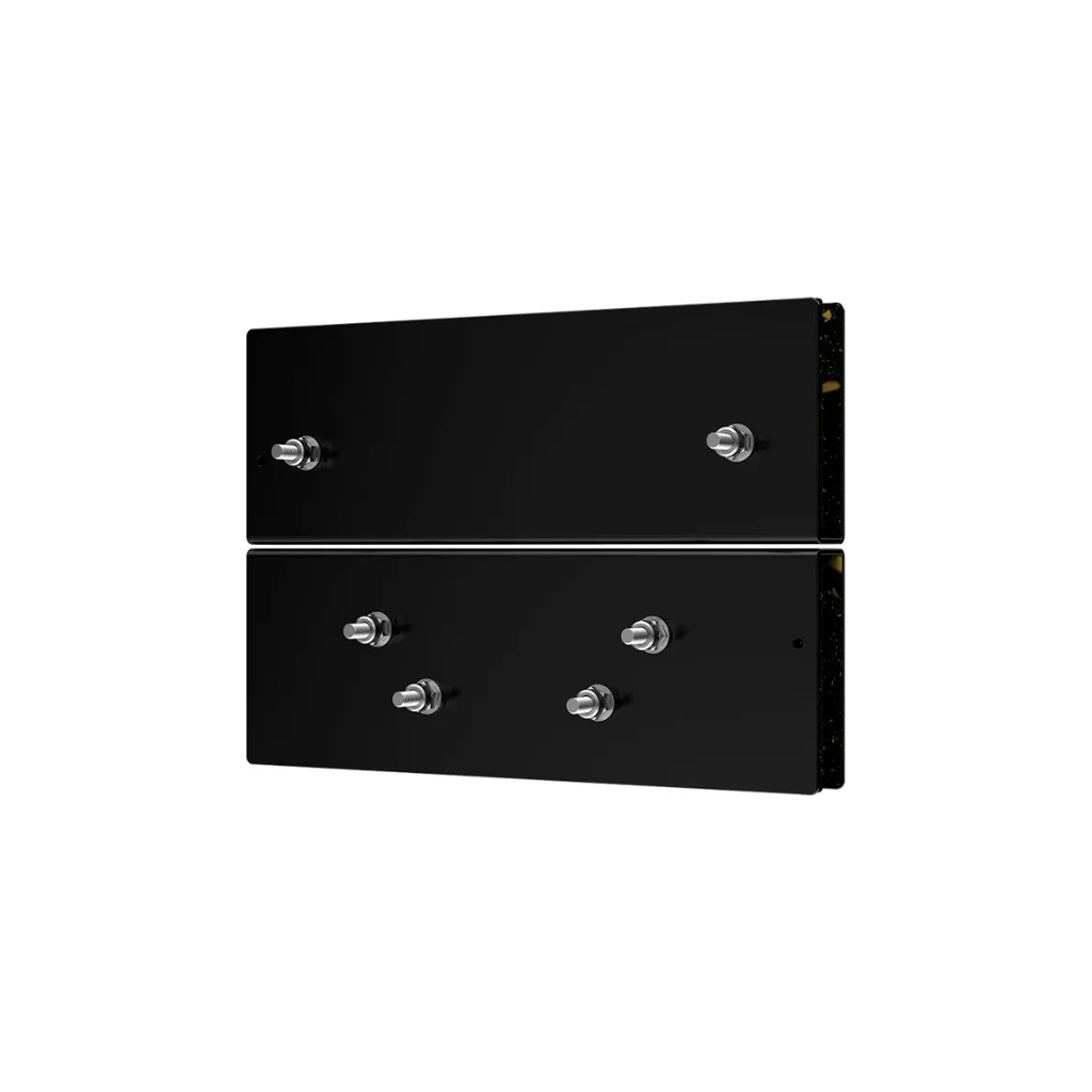 16565 SUPORTE P/VIDRO SV 21/22 SERIES PRETO - Imagem 1