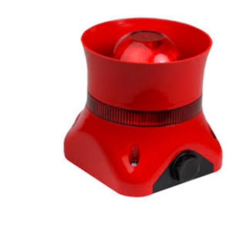 5697 SINALIZADOR AUDIO VISUAL VALKYRIE IP-65 - Imagem 1